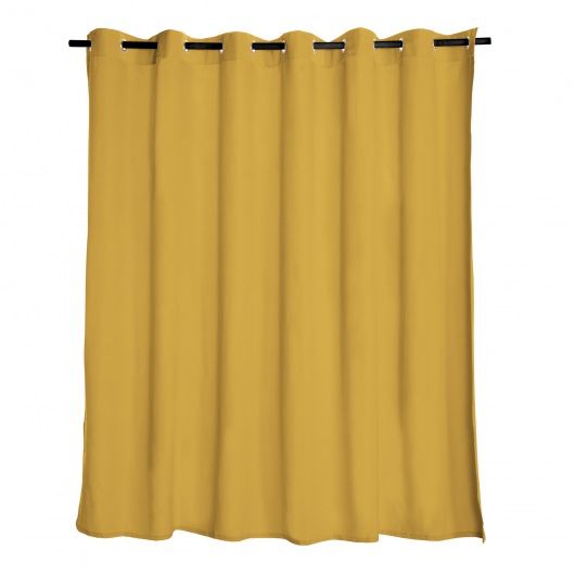 Medallion Gold Extra Wide Outdoor Curtain